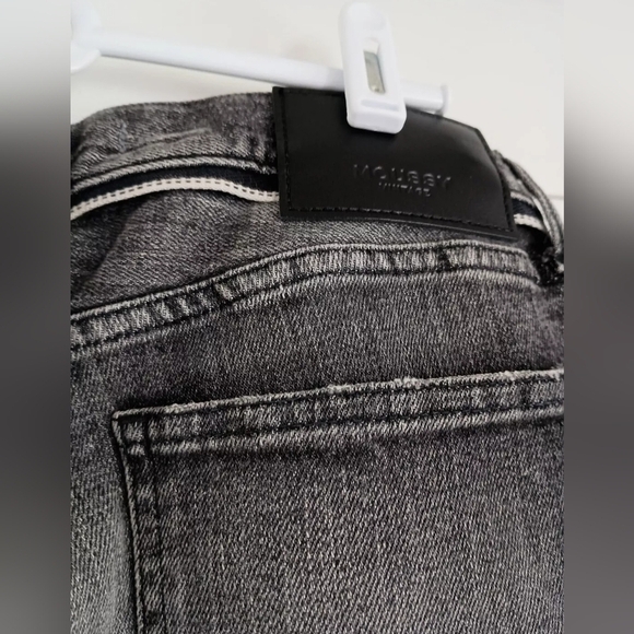 Moussy Fleetwood Rebirth High Rise Jeans Denim Size 27 Minimalist Distressed - Picture 9 of 15